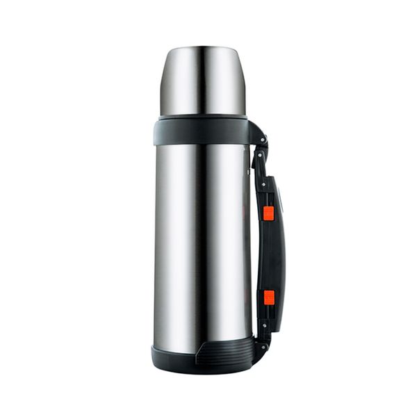 

stainless steel vacuum flask large capacity water bottle 1000ml cold water bottle can keep and cold