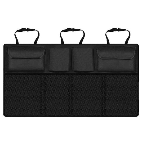 

car trunk organizer adjustable backseat storage bag multi-use oxford automobile seat back organizers universal bottle pocket