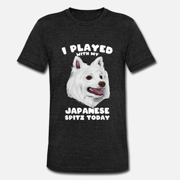 

i played with japanese spitz today cute dog cloths t shirt print latest tracksuit hoodie sweatshirt