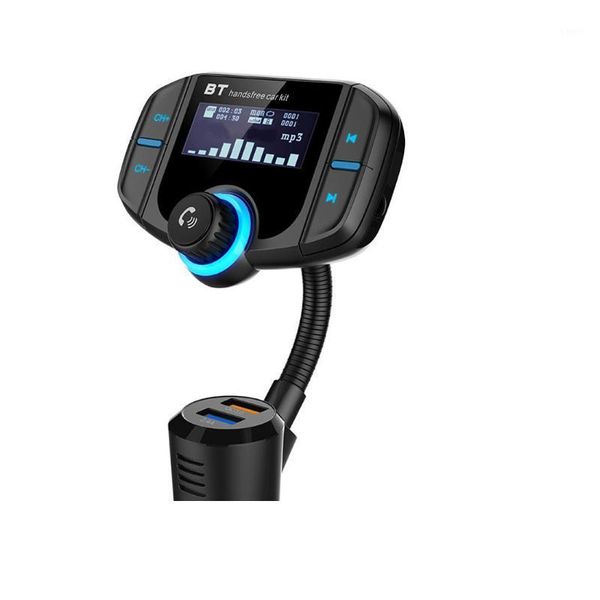 

wireless for bluetooth car usb charger fm transmitter radio adapter mp3 player stable and powerfu intelligent charging #yl61
