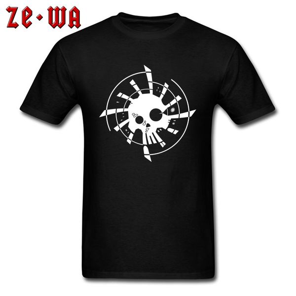 

sport hiptser black t shirt rolling town carriage wheel skull brand clothing discount 100% cotton fabric design t-shirt casual