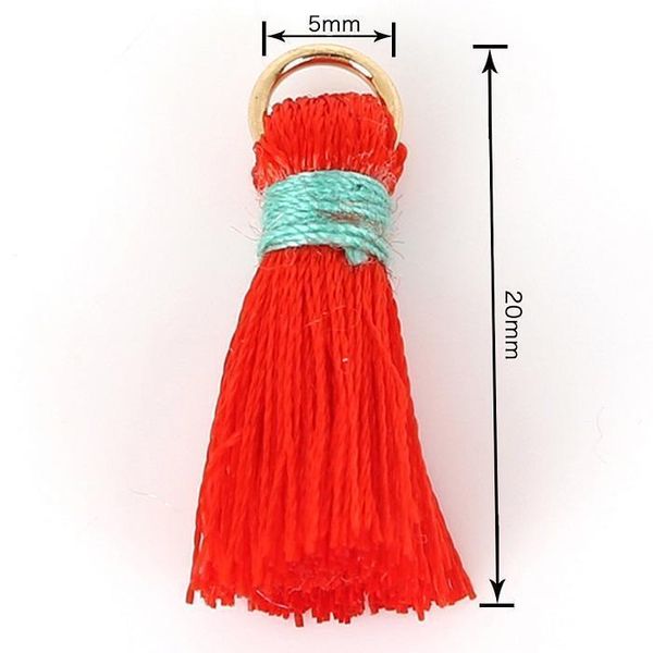 

20 шт. красочные декоративные шелковые кисточки кружевные хлопчатобумажные ткани ленты бахрома падение ручной работы шторные занавески одежд