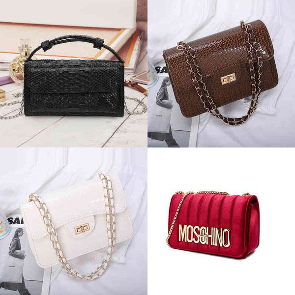 

evening bags shoulder bag luxury women designer s fashion snakeskin leather handbag crossbody for 2023 new purse 220308