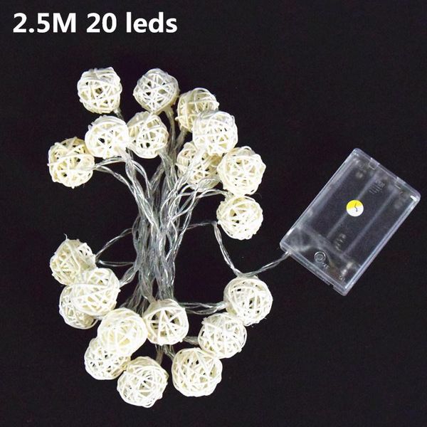 

aifeng 10м 5м 2.5м 1.2м водить ротанг шарика света шнура водить сказочные огни для украшения партии рождество свадьба led гирлянда кпт bbyhx