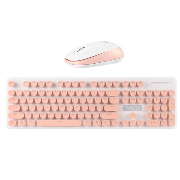 

wireless replacement mechanical pc lapkeyboard and mouse combo set kit for computer lappc office home use mouse keyboard