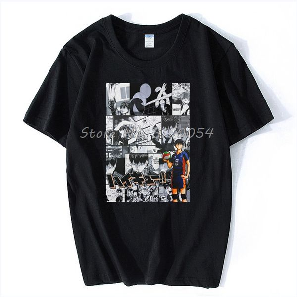 

kageyama manga strip haikyuu haikyu anime tshirt men o-neck t-shirt hip hop tee harajuku sport hooded sweatshirt hoodie