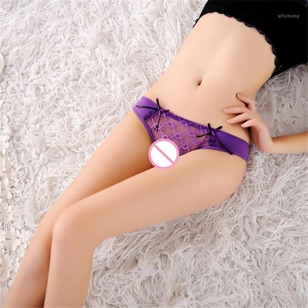 

new hollow open crotch g strings thongs underwear for women lingerie lace panties brief products for women1, Black;pink