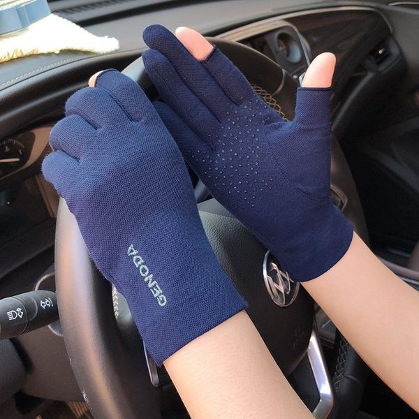 

vipwinter росы хлопковые перчатки для мужчин и womenmvp, Blue;gray