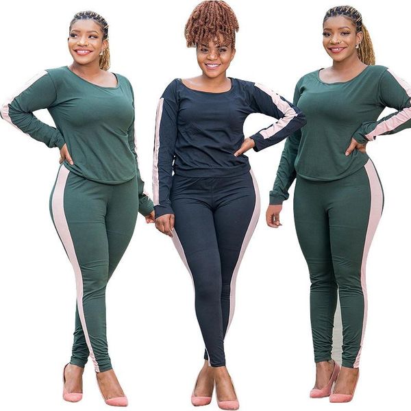 

women's tracksuits plus size clothing tracksuit 2 piece outfits for women pants and sweatpants casual joggers sweatsuit wholesale drop, Gray