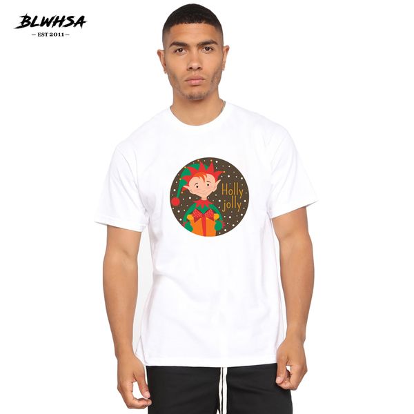 

blwhsh helly jolly christmas printed summer casual natal de design christmas print hip hop male shirts hooded sweatshirt hoodie men t shirt