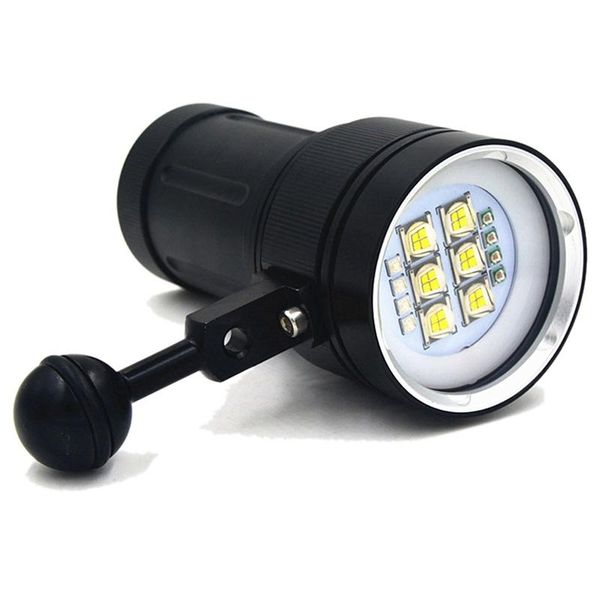 

scuba diving underwater 100m xm-l2 led video camera pgraphy light torch (torch only) a11