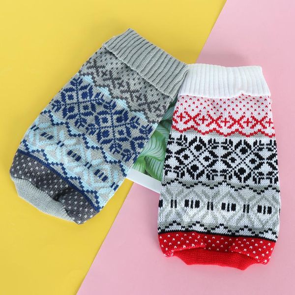 

christmas pet cat sweater winter warm clothes for small medium dogs cats puppy kitten outfit knitted clothing cat cost bbykqo