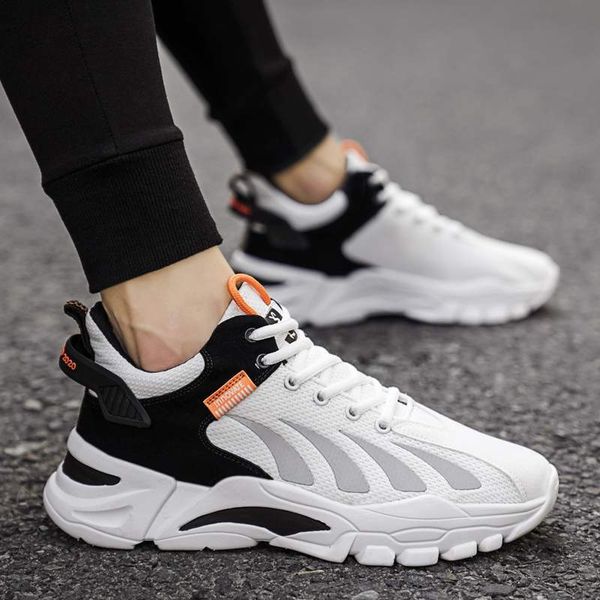 

autumn men's shoes 2020 new winter board shoes korean fashion casual sports running tennis dada tide shoes, Black