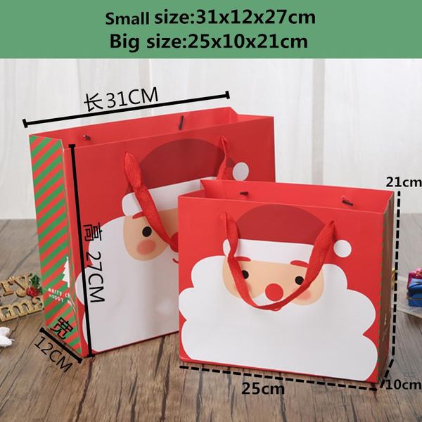 

stobag red green christmas cookies gift packing paper box for birthday party cake chocolate candy holders handmade child favor wmtzzn