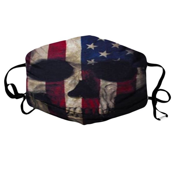 

mouth face 3d skull design mask print super hero washabel reusable windproof dustproof mascarillas masks