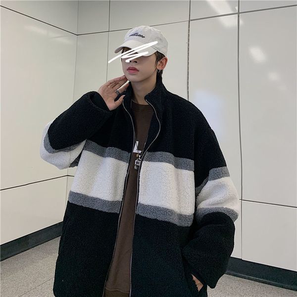 

2021 cotton male-clothing quilted autumn and winter new body-slimming cotton-quilted men's clothing fb4h, Black