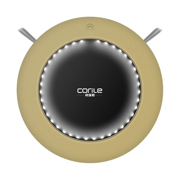 

corile y019 smart vacuum sweeping robot with atmosphere light eu plug