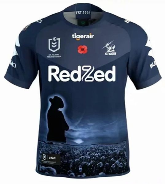 

2020 melbourne storm anzac jersey size s-m--xl-xxl-3xl-4xl-5xl, Black;gray