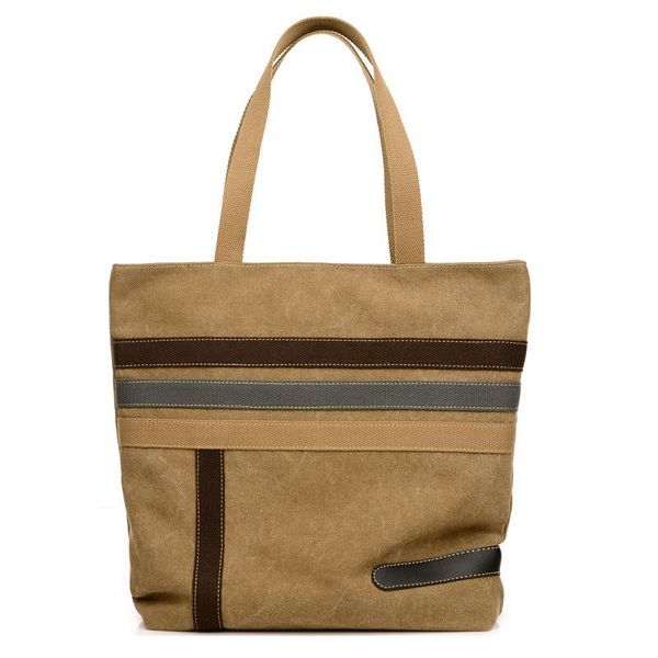 

wiliamganu stripe splicing large canvas women bags casual designer shoulder female 2020 women handbags high quality