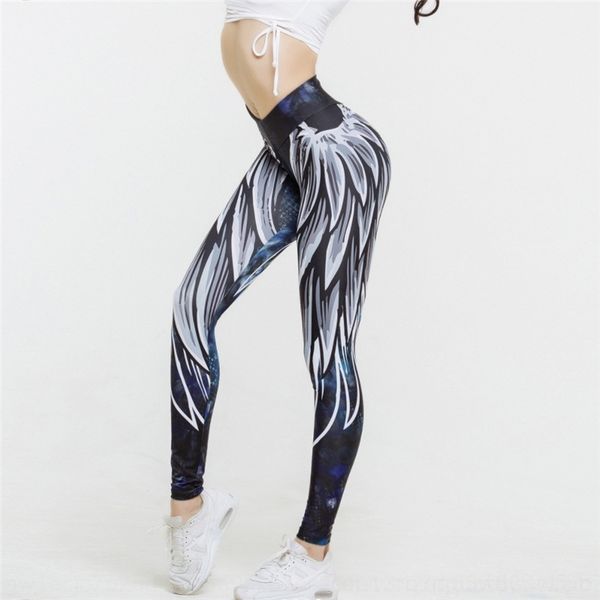 

gv0l new arrival women c0929 workout for running high waist fitness legging digital print size stretch sport pants plus trousers leggings, Black;white