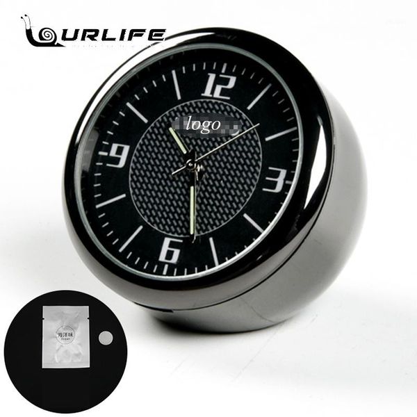

interior decorations car clock ornaments auto watch air vents outlet clip mini decoration automotive dashboard time display in accessories1