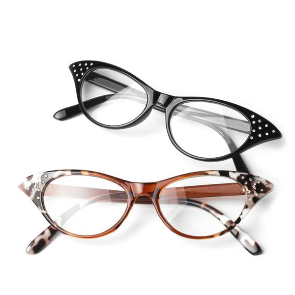 

retro reading cat reader eye eyewaer glasses plastic frame +1.0 ~ +3.5 pxpb