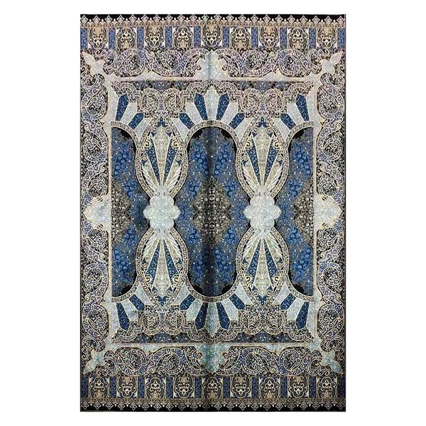 

5x7 feet area rugs living room bedroom silk carpet sofa floor decor mat