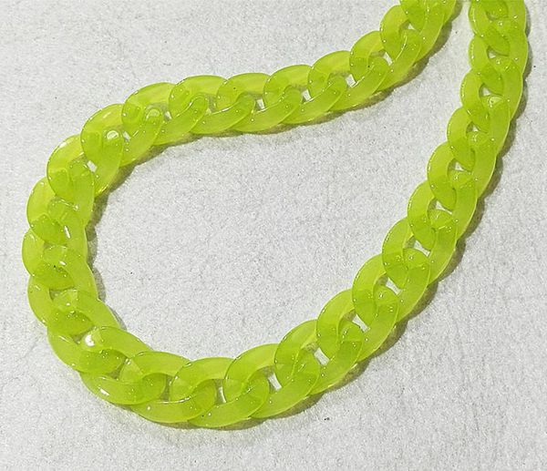 

2020 chic candy color acrylic sunglasses chain women reading glasses hanging neck chain largand glasses chain eyeglasses strap h jllsgc