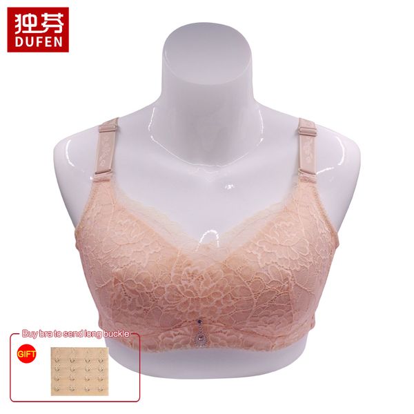 6043 Reggiseno seno post-operatorio di grandi dimensioni senza anello in acciaio Biancheria intima petto finto seno finto reggiseno speciale in pizzo femminile 201202