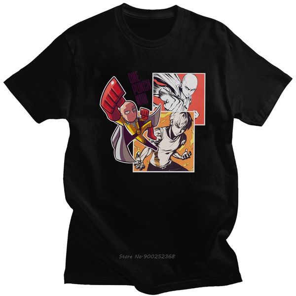 

stylish manga one punch man for men short sleeves strongest hero anime saitama sensei cotton harajuku hoodie designers t shirts sweatshirt