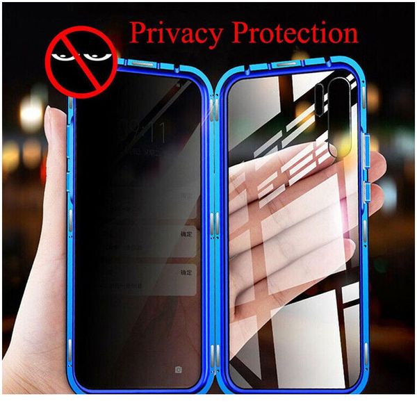 

360 full protection magnetic double-sided glass case for samsung note a51 a71 s9 s8 s10 a70 a50 10 9 wmtjua