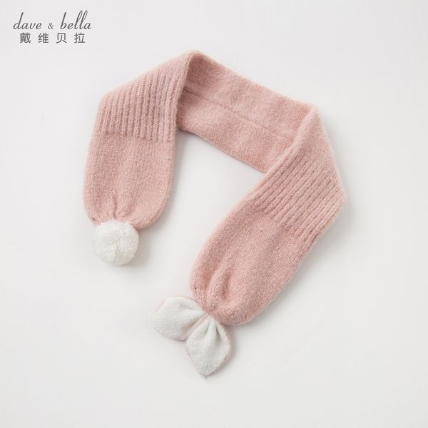 

davebella davybella children's winter girls scarf baby warm neck, Blue;gray