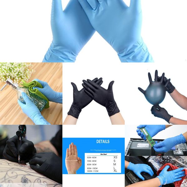 

gloves factory anti-oil disposable powder-nitrile rubber latex comfortable small batch wholesaleoutlet0ac4