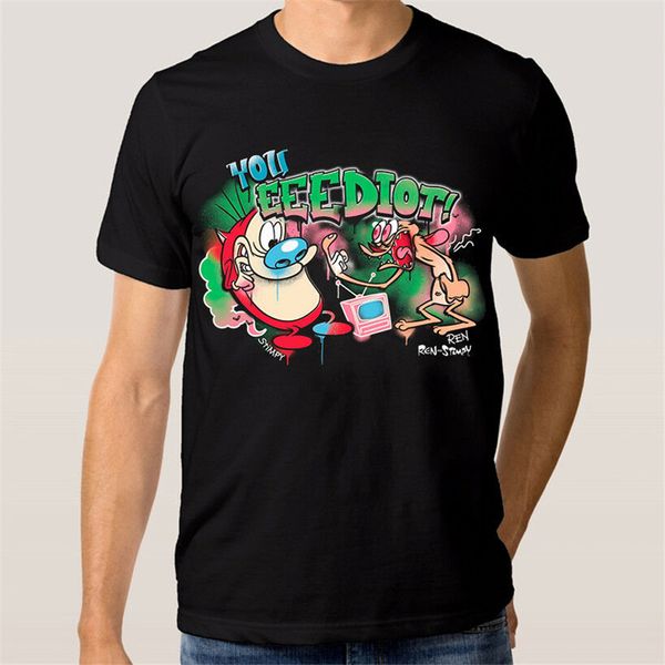 

рен и stimpy смешные t-shirt, the ren и stimpy показать tee, все размеры юмористическая tee shirt спорт толстовка с капюшоном толстовка
