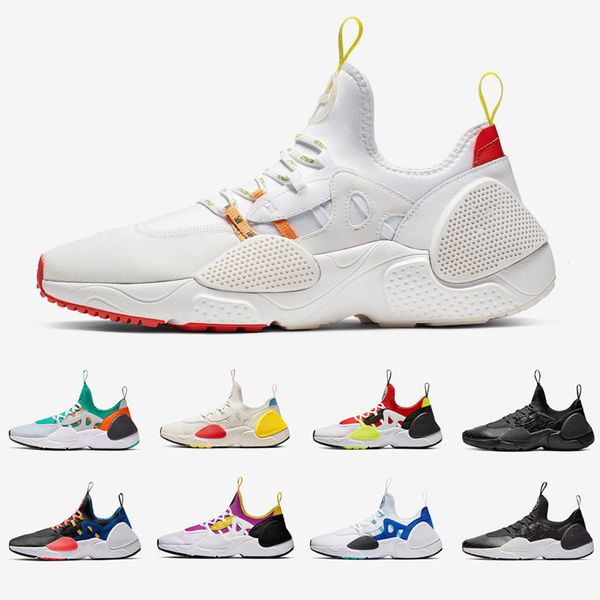 

2020 huarache edge text mens running shoes white clear emerald vast grey university red magenta okc game royal men women sports sneakers