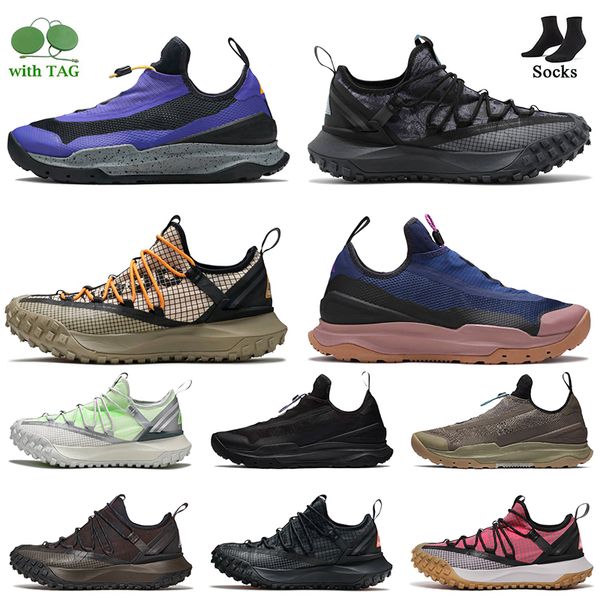 

women mens fashion acg mountain fly low outdoor shoes designer trainers ao fusion violet blue void olive black anthracit green abyssq brown