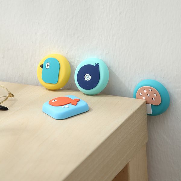 

door crash pad silicone cartoon mute protective pad animals door fenders thickening door ser wall fenders