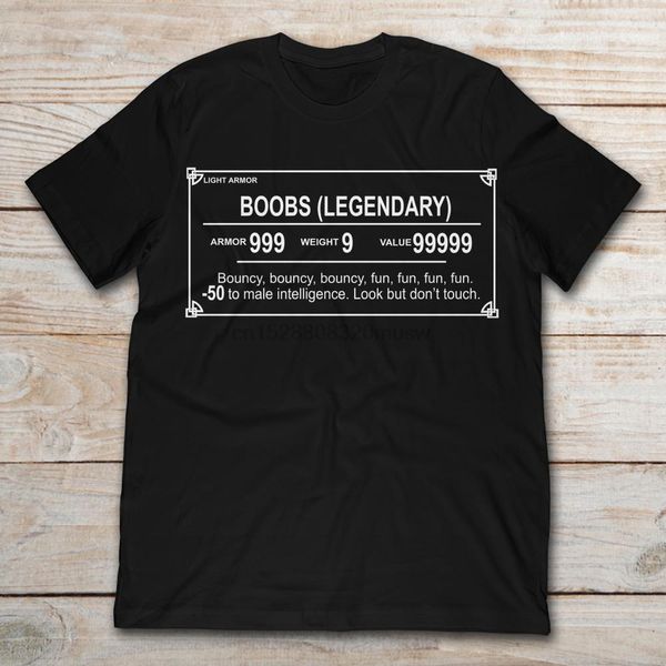 

brand light armor boobs legendary armor 999 weight 9 value 99999 t-shirt men short sleeve t-shirt sport hooded sweatshirt hoodie