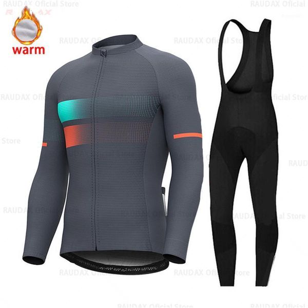 

2020 pro team cycling jersey winter thermal fleece cycling clothing bike pant set mtb ropa ciclismo maillot wear1, Black;blue