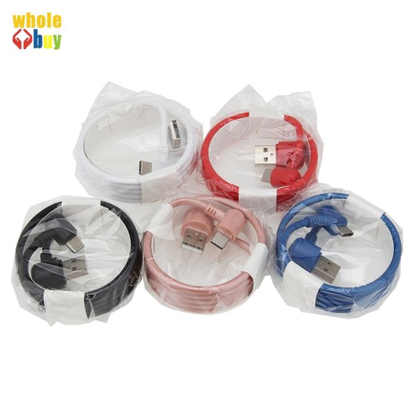 Micro USB Typ C Kabel 90 Grad Ellenbogen Handy Spiel Schnelle Lade USB Kabel Für Samsung Huawei Xiaomi Oneplus redmi 100 teile/los