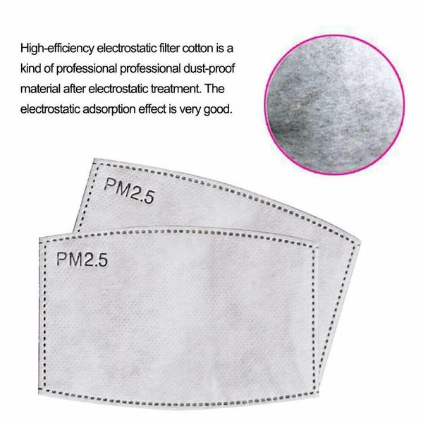 

carbon activated 5 pm2.5 layers paper for haze mouth anti dust air face mask filter15m4