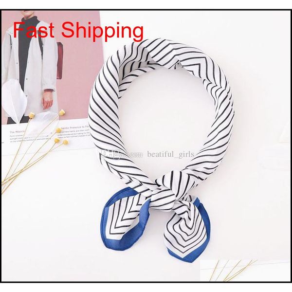 

2017 spring and summer female scarf 5 colors fashion printing satin scarf 70 * 70cm cartoon oliver narrow narrow qyldbg beauty888, Black;purple