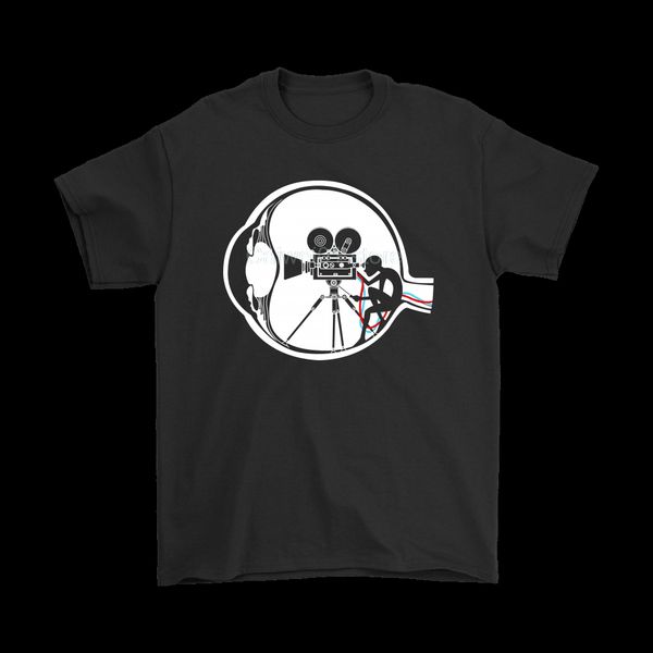 

sport round neck cool man's t-shirt cinematography record motion pictures shirts casual o-neck loose summer t shirt for men