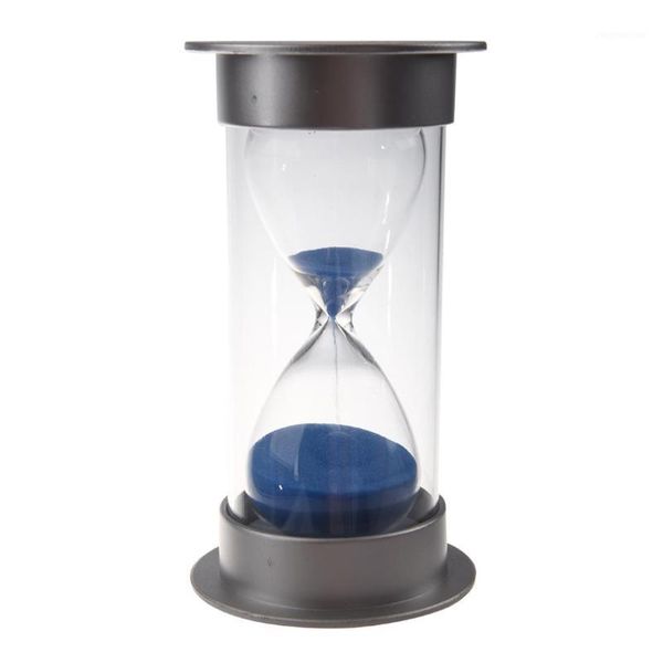 

other clocks & accessories fashion-plastic crystal sandglass 15 minutes sand clock decoration timer blue1
