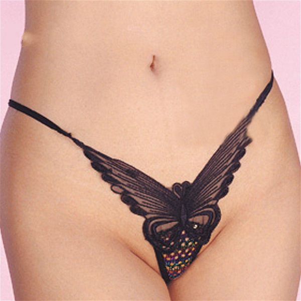 

lacewomen underwear butterfly panties through underwears lingerie low rise lingeries woman fashion clothing pyjama femme, Red;black