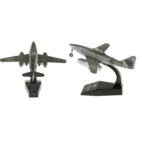 

2pcs 1:72 ww2 немецкий ме-262 истребитель бомбардировщик самолет 3d сплав