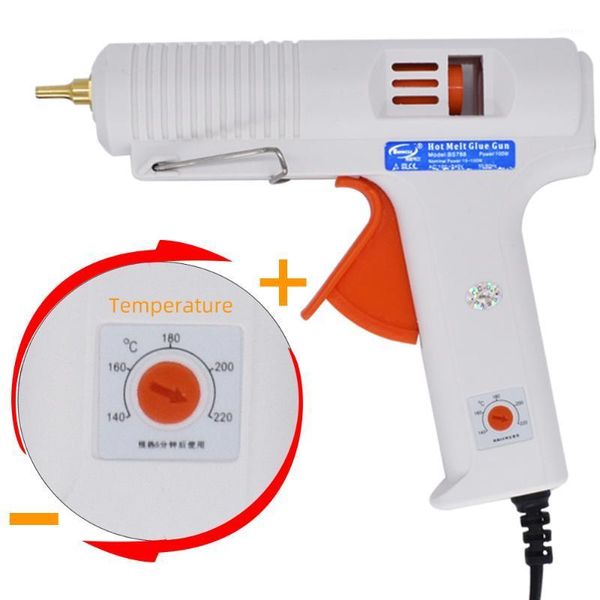 

baysense store 150w temperature adjustment melt glue gun heat shrink with glue electric sol use 11mm silicone sticks1