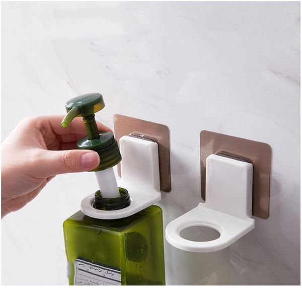 

new bathroom shampoo shower gel bottle holder shelves hanger wall mounted stand suction cup hanging super suc bbynvc