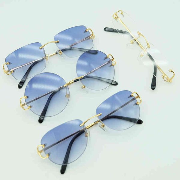 

2022 factory wholesale metals sunglasses random square great wire luxury men sunglass desinger shade for, White;black