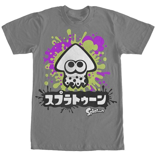 

modern cool popular classic game splatoon white inkling squid design men's graphic t shirt tee sport hooded sweatshirt hoodie